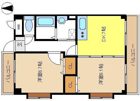 愛知県名古屋市名東区梅森坂１丁目 間取り