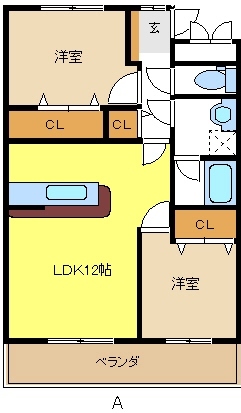 愛知県名古屋市名東区本郷３丁目 間取り
