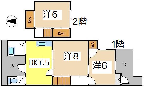 愛知県名古屋市千種区赤坂町１丁目 間取り