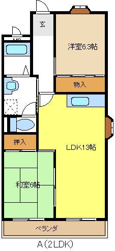 愛知県名古屋市緑区小坂２丁目 間取り
