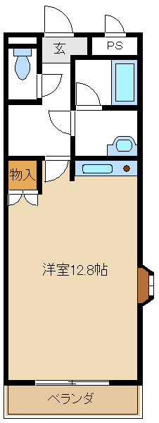 アネックスアサイ 間取り
