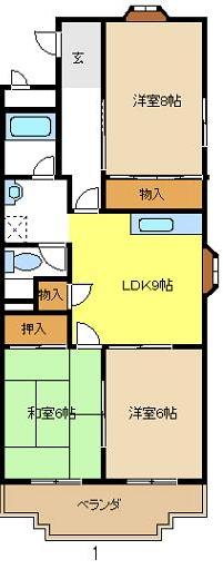 エクセル中根 間取り