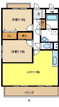 愛知県日進市藤塚４丁目 間取り