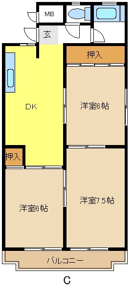 愛知県名古屋市天白区原２丁目 間取り