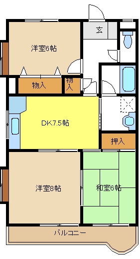 愛知県名古屋市名東区藤森西町 間取り