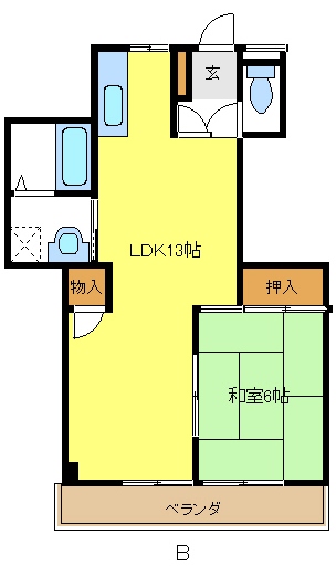 愛知県名古屋市天白区焼山２丁目 間取り