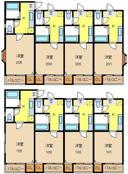 愛知県名古屋市天白区道明町 間取り