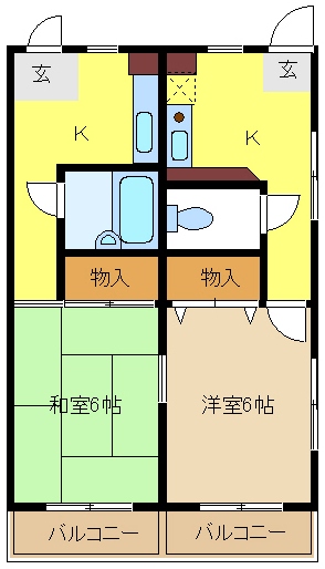 愛知県名古屋市天白区平針２丁目 間取り