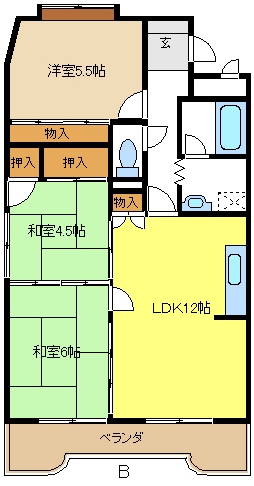 第２田中ビル 間取り