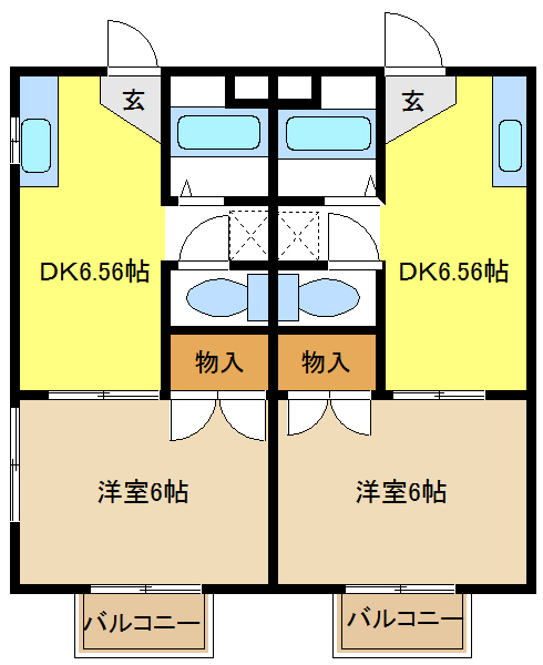 愛知県名古屋市天白区植田南２丁目 間取り