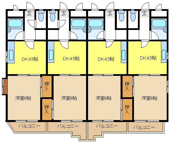 愛知県名古屋市天白区平針２丁目 間取り