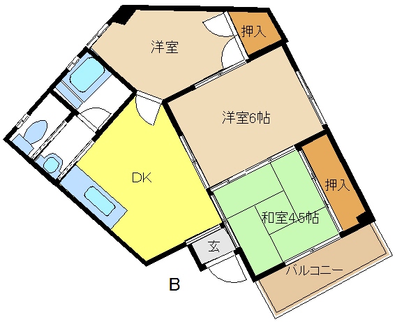 愛知県名古屋市天白区一つ山２丁目 間取り