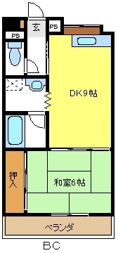 愛知県名古屋市天白区中平１丁目 間取り
