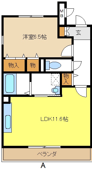 アバンス 間取り