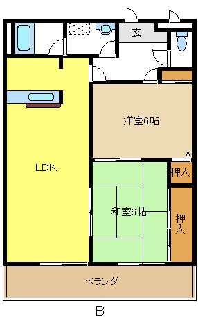 リバーサイド雅 間取り