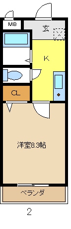 愛知県名古屋市南区外山１丁目 間取り