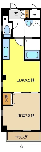 エクセラン本願寺 間取り