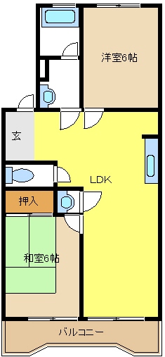 シャトー芝 間取り