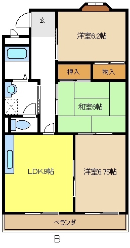 愛知県名古屋市緑区尾崎山２丁目 間取り