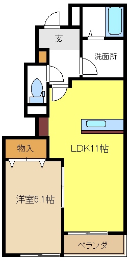 愛知県名古屋市南区鳥山町１丁目 間取り