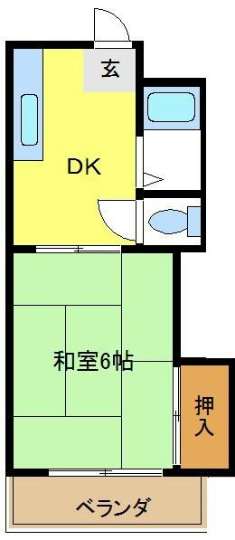 ハイツＦ 間取り