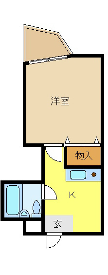シティビラ植田 間取り