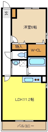 愛知県名古屋市中川区中島新町４丁目 間取り