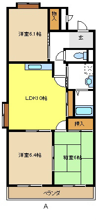 アチーブメント・Ｓ・Ｔ 間取り