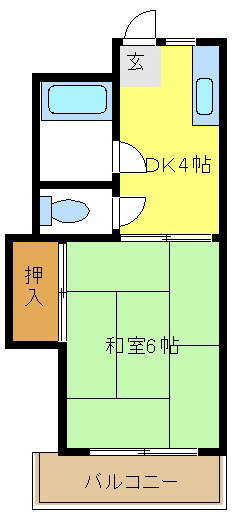 第２鈴木荘 間取り