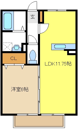 愛知県日進市岩崎町大塚 間取り