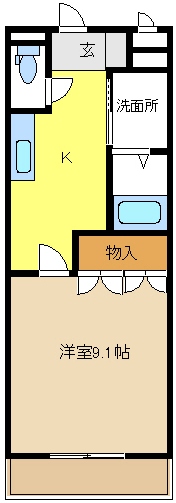 グローリエＮ 間取り