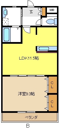 愛知県名古屋市緑区姥子山１丁目 間取り