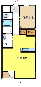 レジデンス片坂 間取り