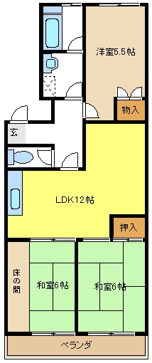 愛知県名古屋市名東区香流３丁目 間取り