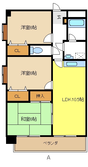 ホワイトアース 間取り