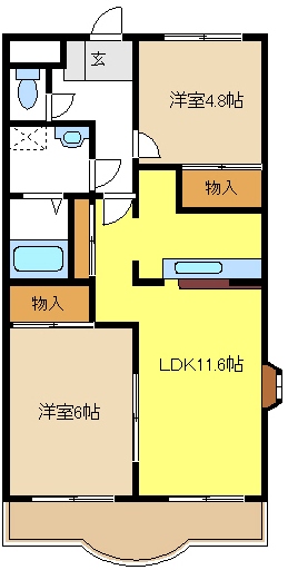 Ｓティファニー 間取り