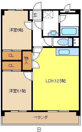 レージュフェイマス 間取り