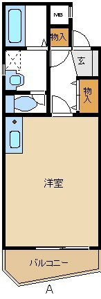 秋月ハイツ 間取り