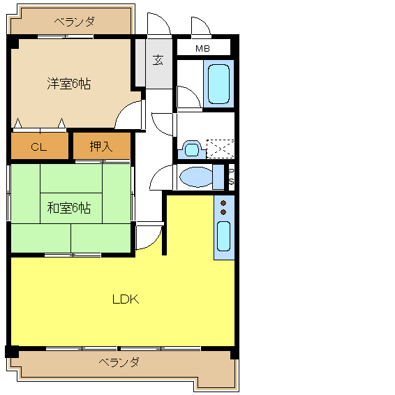 エルシャトー 間取り