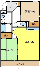 愛知県日進市岩崎台２丁目 間取り