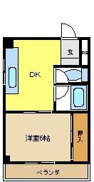 ラ・フォーム岩月 間取り