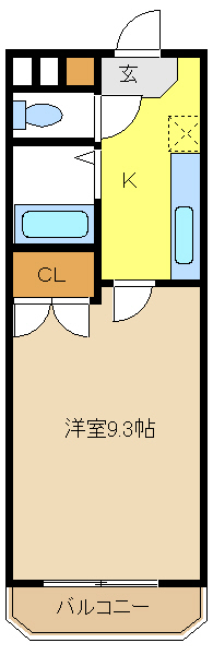 愛知県名古屋市千種区星ケ丘２丁目 間取り