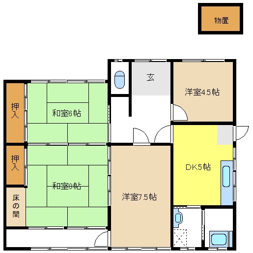 愛知県名古屋市千種区新西２丁目 間取り