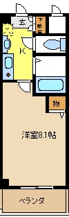 ＰＬＡＧＥ　ＨＩＭＵＲＯ 間取り