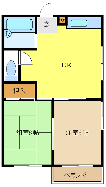 愛知県名古屋市名東区新宿１丁目 間取り