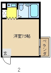 中砂ハイツ 間取り