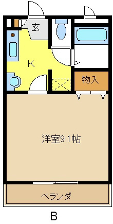 Ｐａｒｋ　Ａｓａｉ 間取り