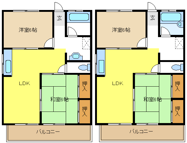 愛知県名古屋市名東区西里町２丁目 間取り