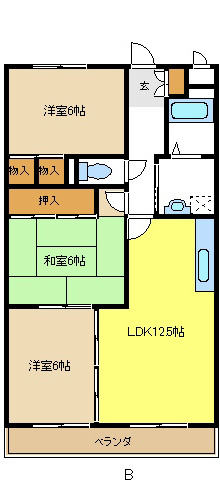 フローラ相川 間取り