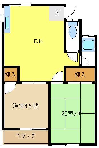サンコーポ須崎 間取り